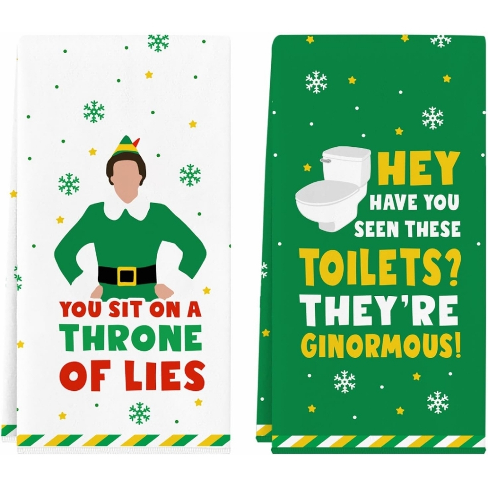 New Buddy The Elf Christmas Towel